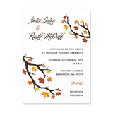 Fall Leaves - Invitation Card (5"x7")