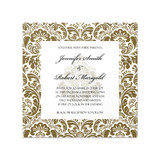 Damask - Invitation Card (5.625" x 5.625")