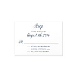 Lace - RSVP Card (3.5"x5") Landscape