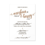 Rustic - Invitation Card (4.5" x 6.5")