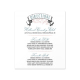 Banner - Directions Insert (5" x 5.75")