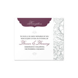 Elegant Floral - Reception Insert (5" x 4.25")