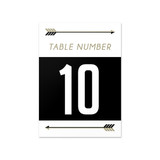 Modern Arrows - Table Numbers