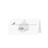 Classic Damask - Blank Folded Place Cards (25 Pack)