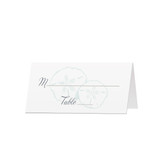 Beachy - Blank Folded Place Cards (25 Pack)