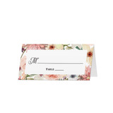 Floral - Blank Folded Place Cards (25 Pack)