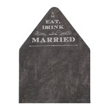 Elegant Chalkboard Envelope Liner