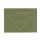 A7 Inner Ungummed Euro Flap Moss Envelope