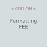 Formatting Fee - Variable Data File Creation