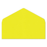 No.10 Euro Flap Envelope Liners  Factory Yellow