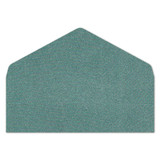 No.10 Euro Flap Envelope Liners  Glitter Sea Glass