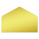 No.10 Euro Flap Envelope Liners  Mirror Gold