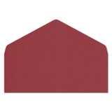 No.10 Euro Flap Envelope Liners  Red Lacquer