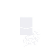 5 x 7 Panel Pockets White Frost