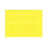 Imperfect A7 Square Flap Factory Yellow Envelope - Cut Variation