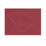 Imperfect A7 Euro Flap Scarlet Envelope - Surface Texture