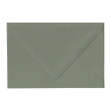Imperfect A8 Euro Flap Mid Green Envelope - Surface Texture