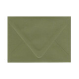 Imperfect A7 Euro Flap Moss Envelope - Cut Variation