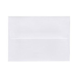 Imperfect A7 Square Flap White Frost Envelope - Cut Variation