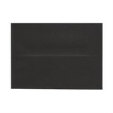 Imperfect A7 Square Flap Ultra Black Envelope -  Cut Variation