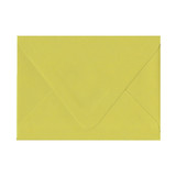 Imperfect A7 Euro Flap Chartreuse Envelope - Surface Texture