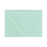 Imperfect A7 Euro Flap Park Green Envelope - Cut Variation