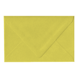 A9 Euro Flap Chartreuse Envelope