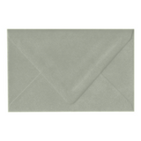 A9 Euro Flap Silver Sage Envelope