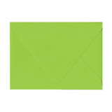 A7 Inner Ungummed Euro Flap Lime Green Envelope