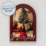 Holiday 5x7 Arch Photo Card - Upload Your Own Design