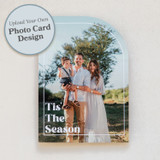 Holiday 5x7 Half Arch Photo Card  - Upload Your Own Design