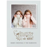 Naughty or Nice - Christmas Card