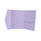 Signature A7 Pocket Invitation Lavender