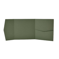 Perfetto Pocket Invitation Mid Green