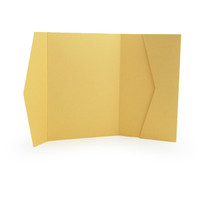 Retangolo Pocket Invitation Gold