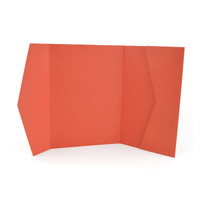 Retangolo Pocket Invitation Tangy Orange