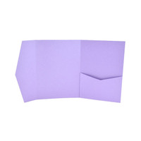 A2 Pocket Invitation Light Amethyst