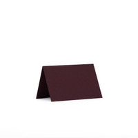2 x 3 Folded Cards Claret