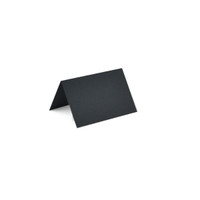 2 x 3 Folded Cards Ebony Black