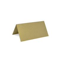 2 x 4 Folded Cards Gold Leaf