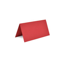 2 x 4 Folded Cards Red