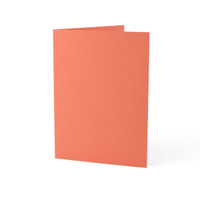 5 x 7 Folded Cards Coral