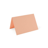 3.5 x 5 Folded Cards Peach