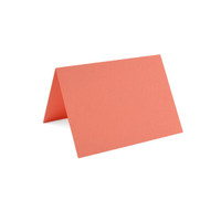 4.25 x 5.5 Folded Cards Coral