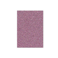 5.25 x 7.25 Cover Weight Glitter Pink Sapphire