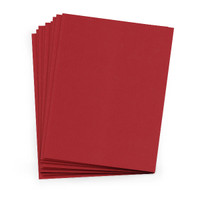 8.5 x 11 Cardstock Red