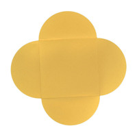 6 x 6 Petalfolds Gold