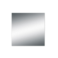 6.125 x 6.125 Cover Weight Mirror Silver