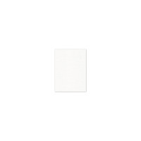 3.5 x 5 Cover Weight White Linen