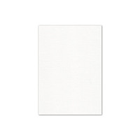 4.25 x 5.5 Cover Weight White Linen